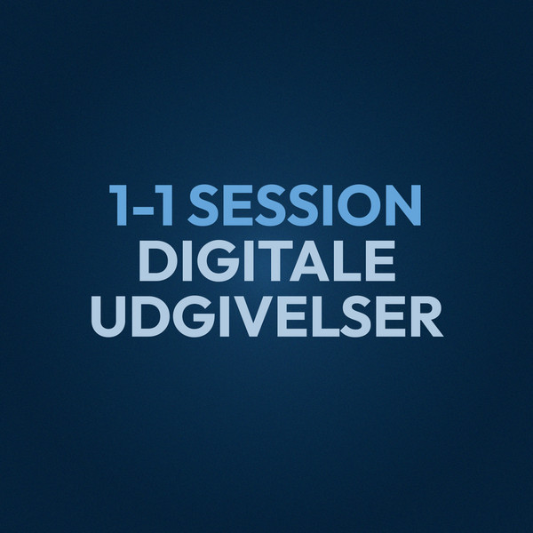 Billede der angiver 1-1 session om digitale tjenester