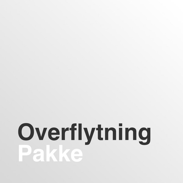 Overflytning - max gebyr